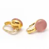 Boucles d'oreilles RIKIO en Or et Quartz Rose sold by 58 Facettes
