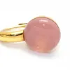 Boucles d'oreilles RIKIO en Or et Quartz Rose sold by 58 Facettes