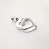 Pendentif Double Cœur Or blanc sold by 58 Facettes