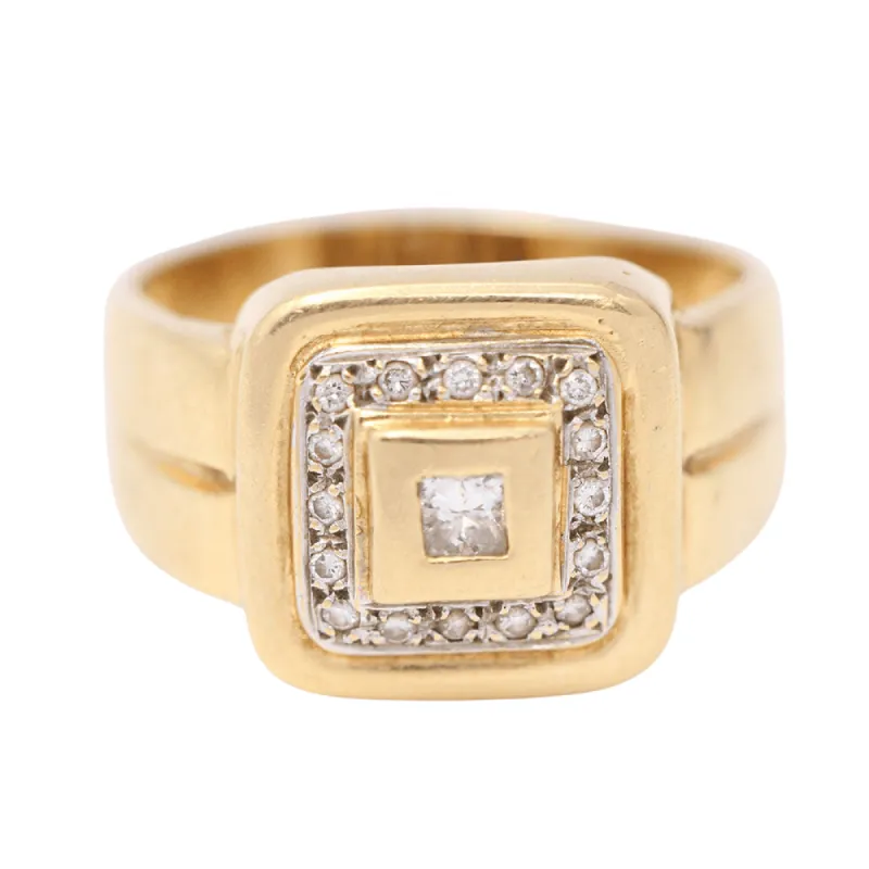 Sceau Or jaune Diamants sold by 58 Facettes