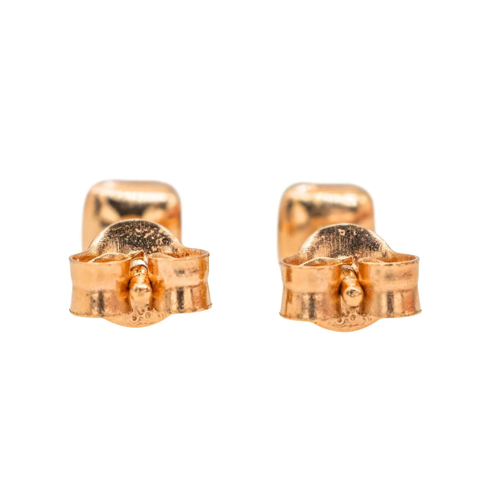 Boucles d'oreilles Puces Or rose Saphir sold by 58 Facettes product image thumbnail 5