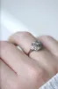 Bague Hexagonale Art Déco Diamants sold by 58 Facettes