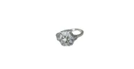 Bague Hexagonale Art Déco Diamants sold by 58 Facettes