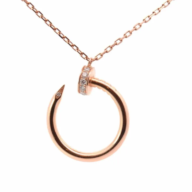CARTIER - Collier Juste un clou or rose diamants sold by 58 Facettes