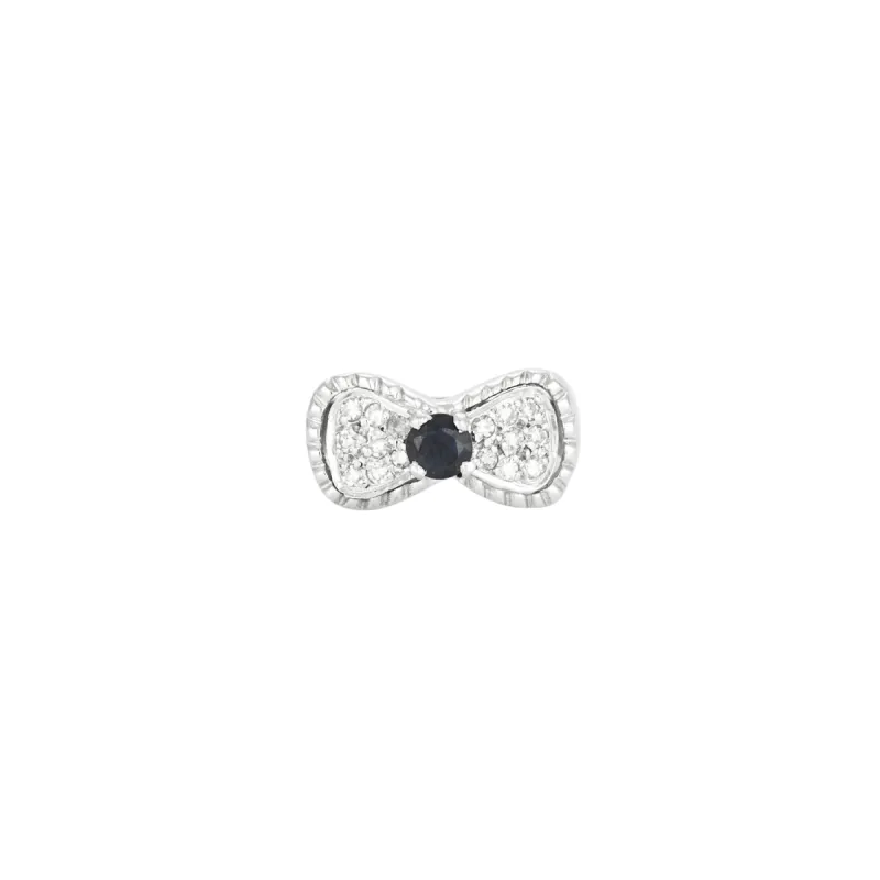 Bague en or blanc Saphir et diamants sold by 58 Facettes