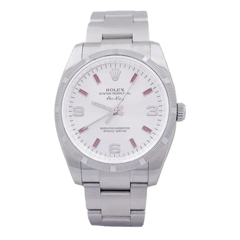 Montre Rolex, "Oyster Perpetual Air-King", acier. sold by 58 Facettes
