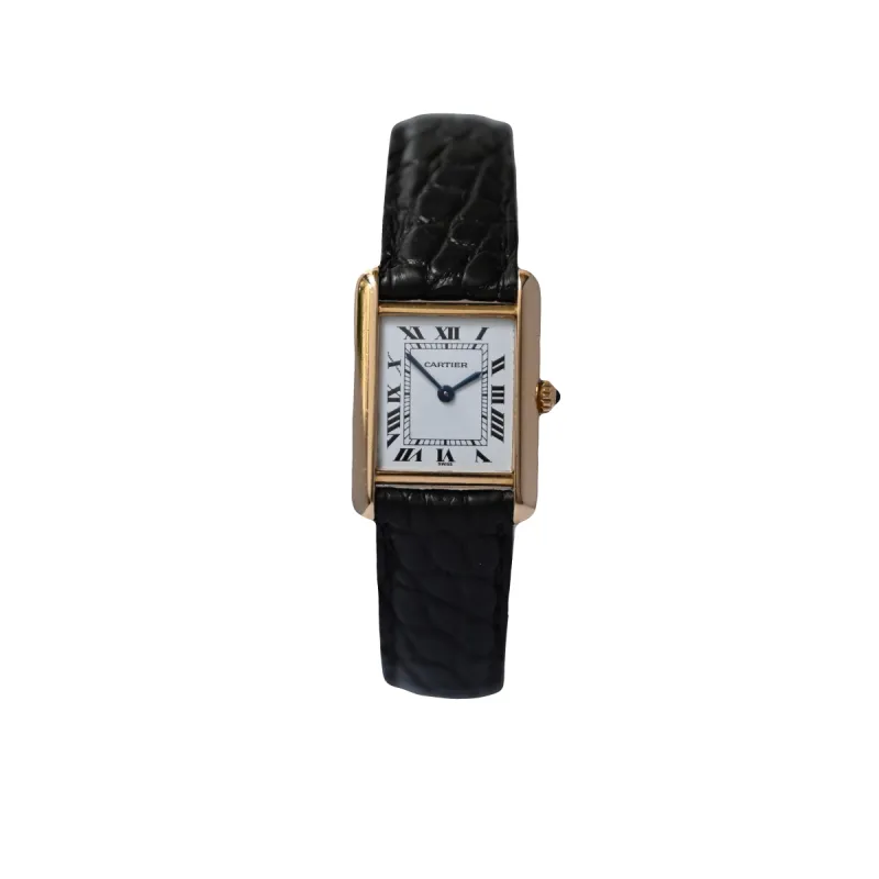 CARTIER -Montre Tank 18K Mini sold by 58 Facettes
