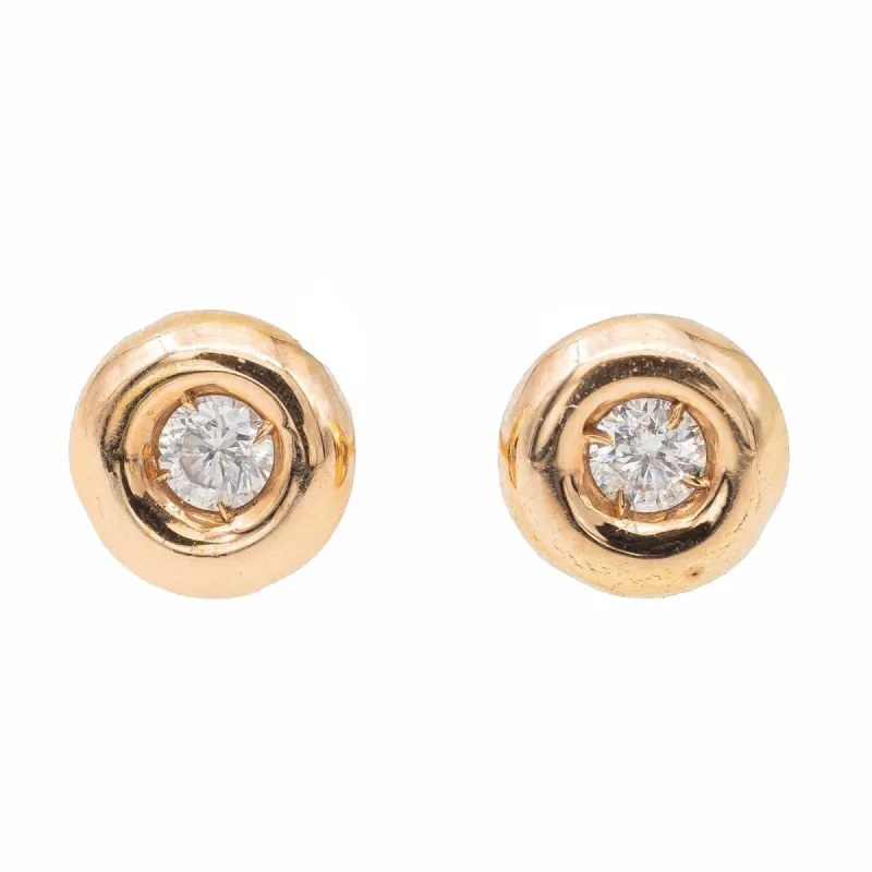 Boucles d'oreilles Or rose Diamant sold by 58 Facettes