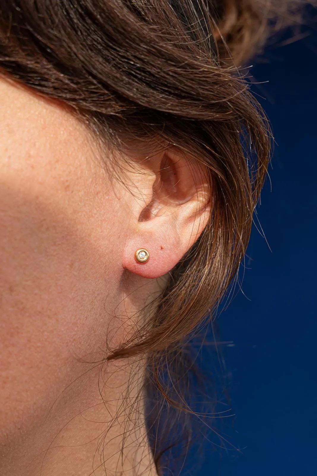 Boucles d'oreilles Or rose Diamant sold by 58 Facettes product image thumbnail 2