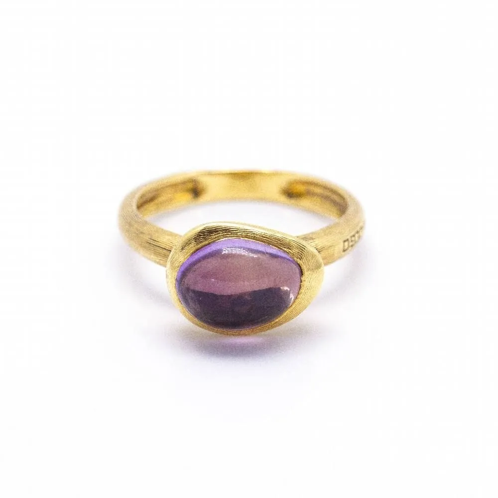 MARCO BICEGO - yellow gold ring with amethyst sold by 58 Facettes product image thumbnail 5