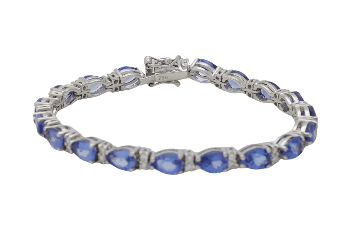 Bracelet Tanzanites sold by 58 Facettes