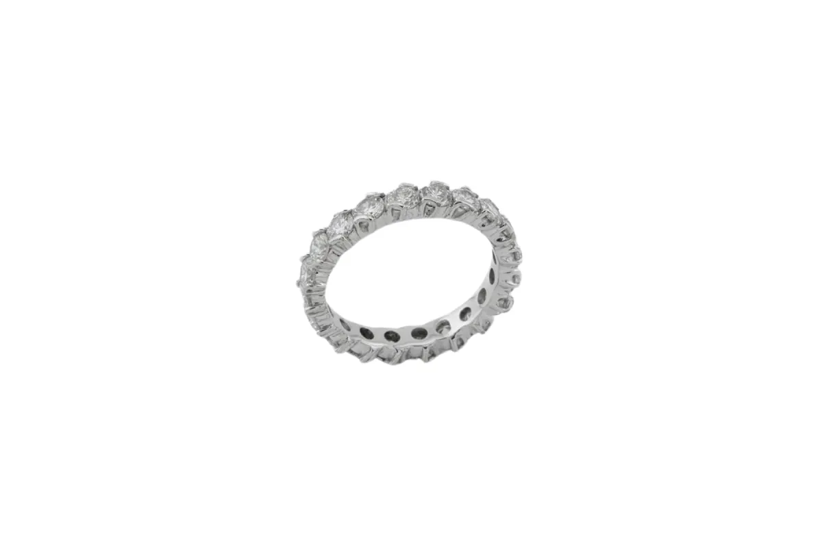 Bague en or blanc et diamants sold by 58 Facettes