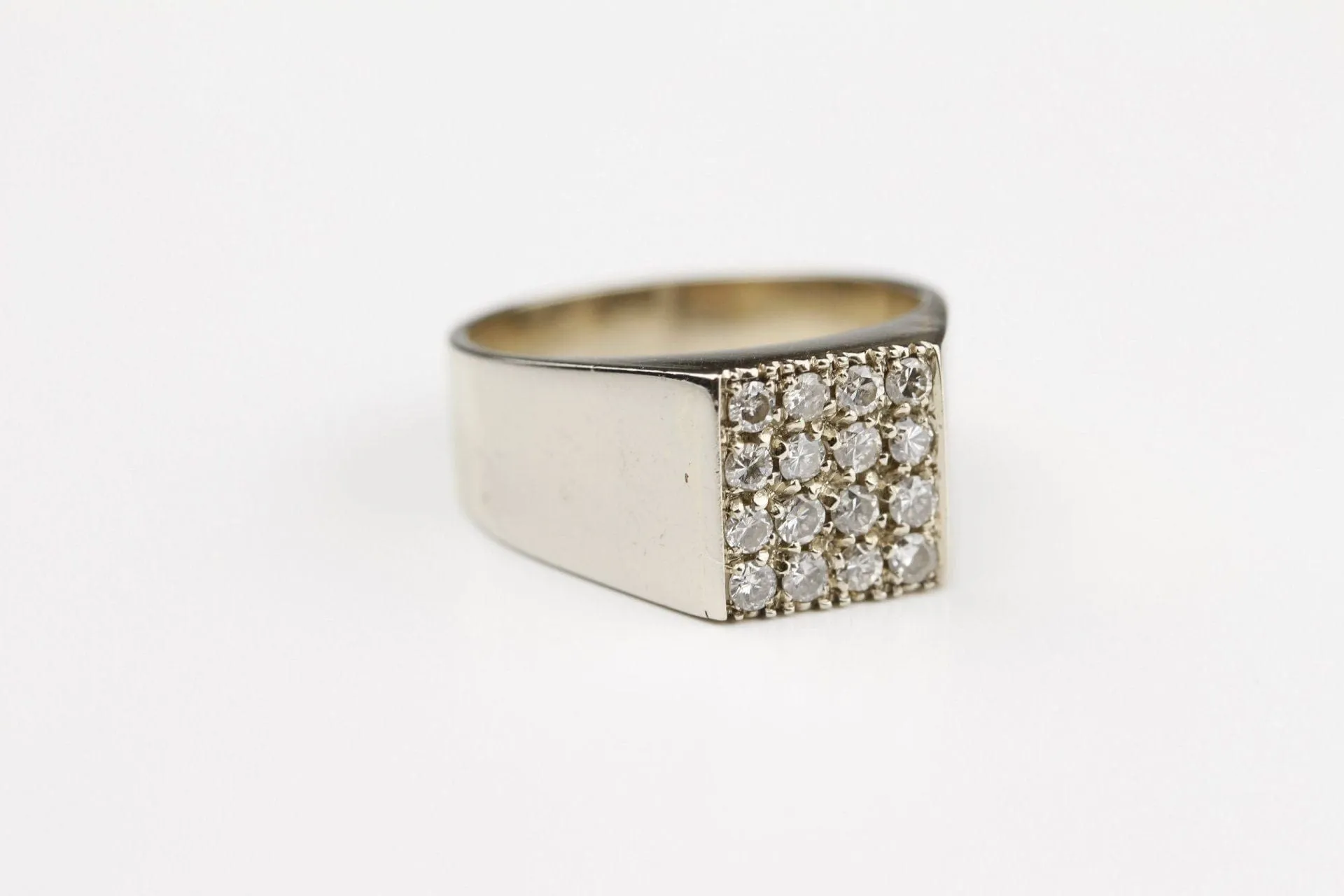 Bague Chevalière diamants sold by 58 Facettes product image thumbnail 5