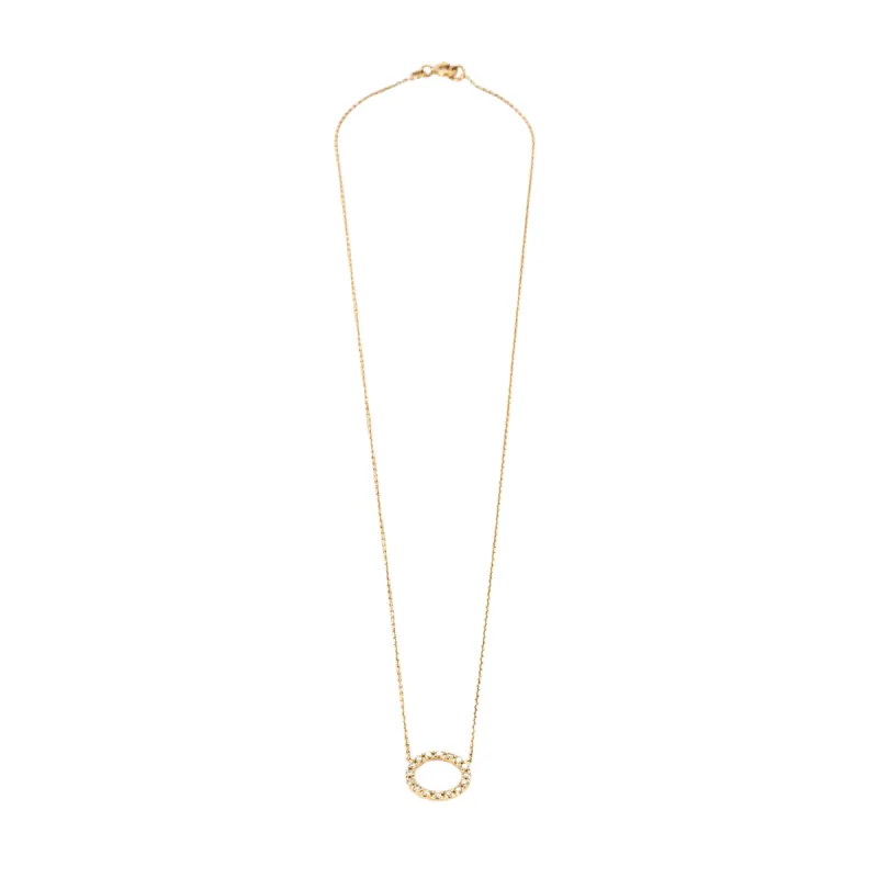 Collier or jaune et diamants sold by 58 Facettes