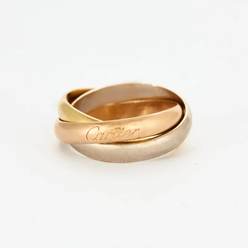 CARTIER-  Bague Trinity trois ors sold by 58 Facettes