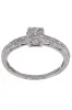 Bague solitaire or blanc diamants sold by 58 Facettes