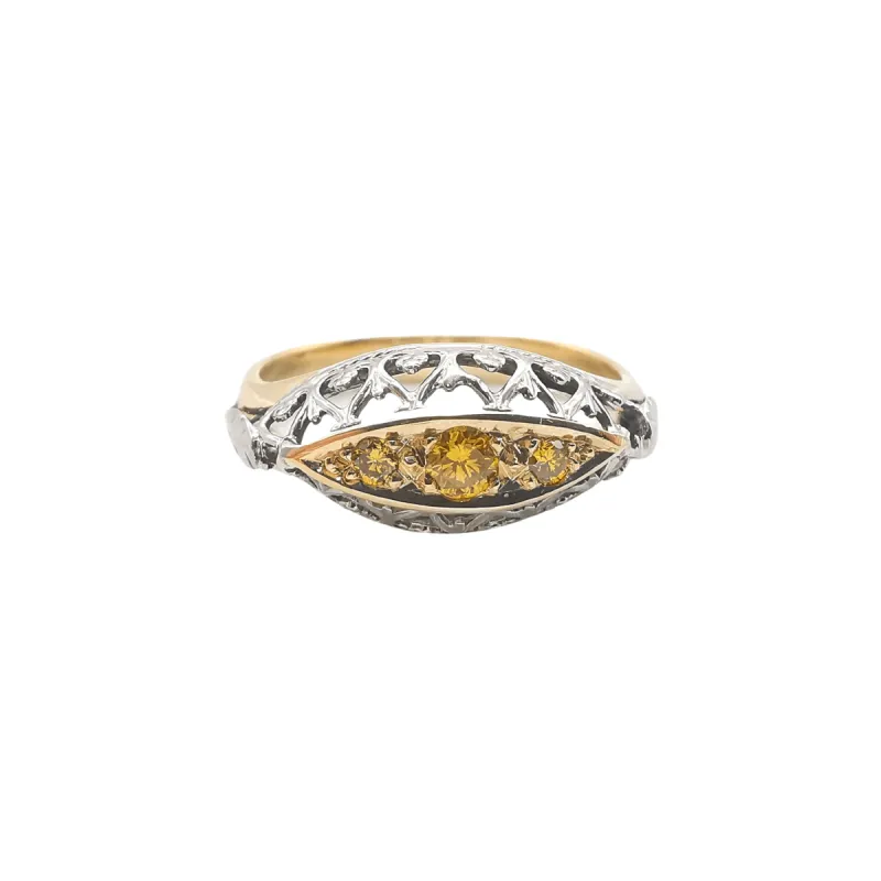 Bague Or & 3 Diamants sold by 58 Facettes