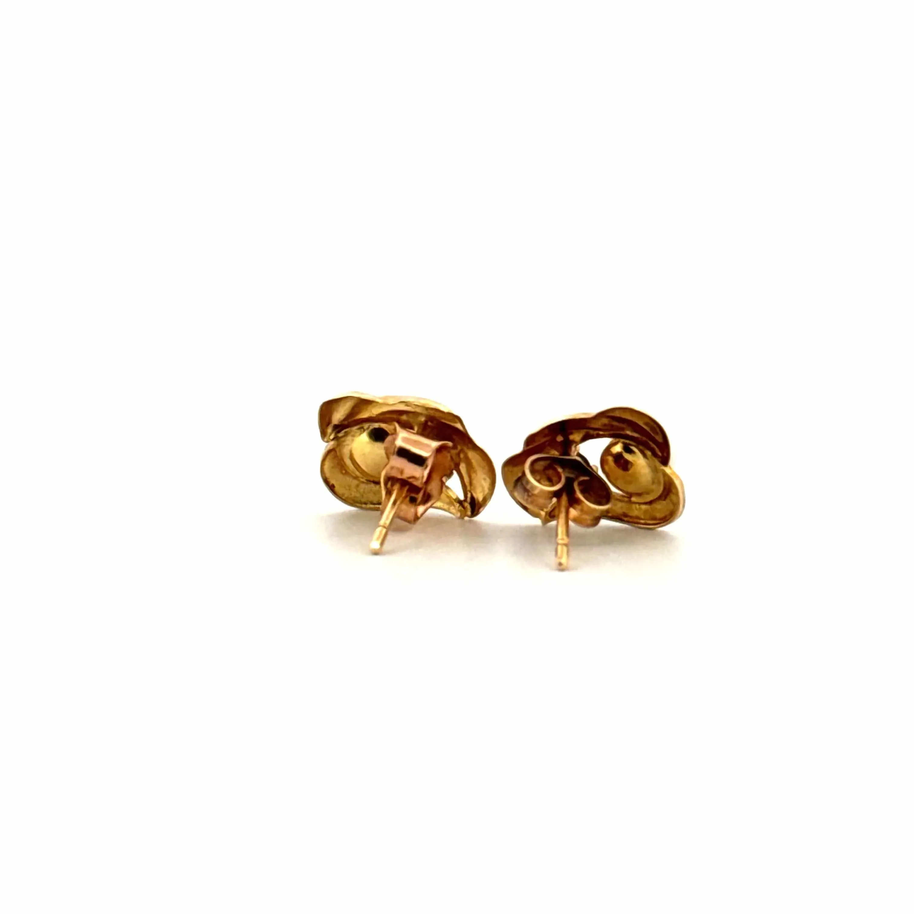 Puces d'oreilles or jaune topazes et perles sold by 58 Facettes product image thumbnail 5