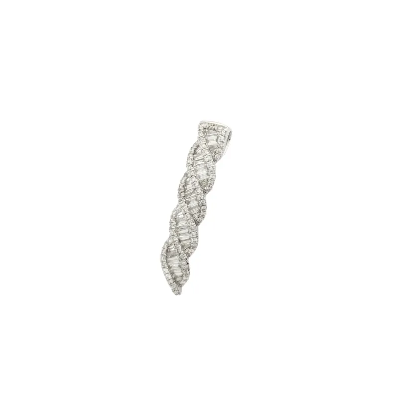 Pendentif en or blanc et diamants sold by 58 Facettes
