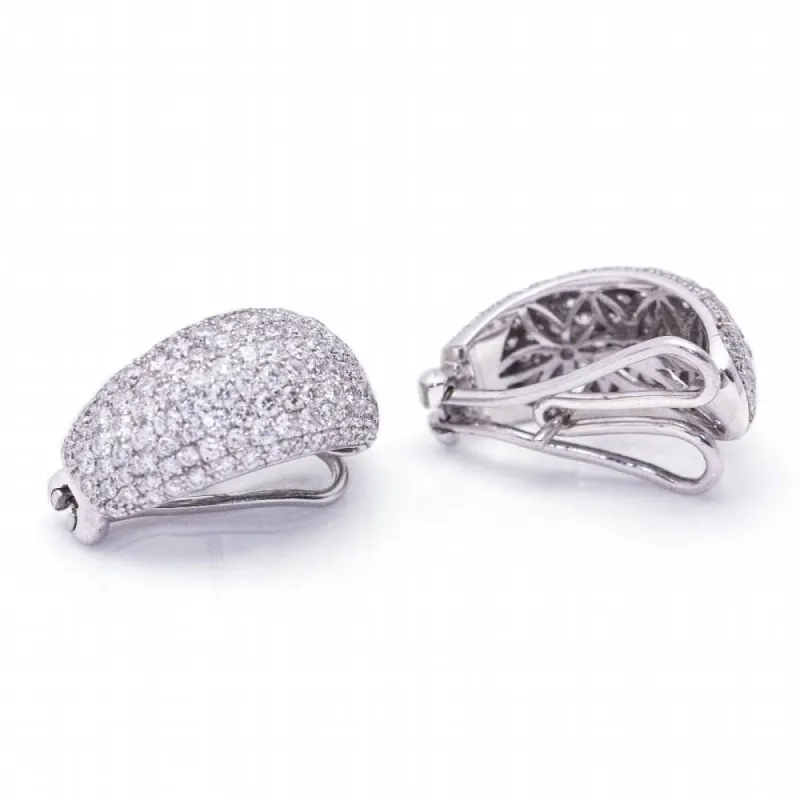 Boucles d'oreilles Pavée PALOMA avec Diamants sold by 58 Facettes