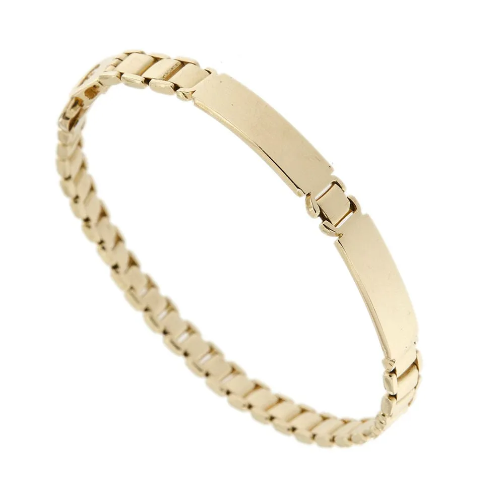 Bracelet avec plaque sold by 58 Facettes