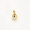 Pendentif or jaune saphir et diamants sold by 58 Facettes