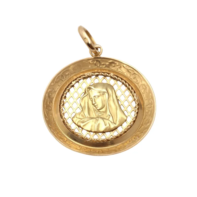Pendentif Vierge en or sold by 58 Facettes