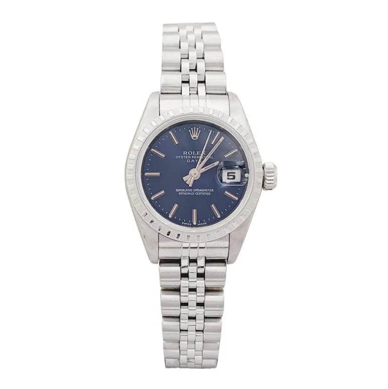 Montre Rolex "Date" acier. sold by 58 Facettes