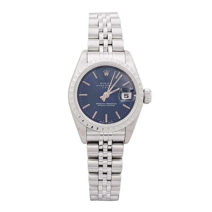 Montre Rolex "Date" acier. sold by 58 Facettes
