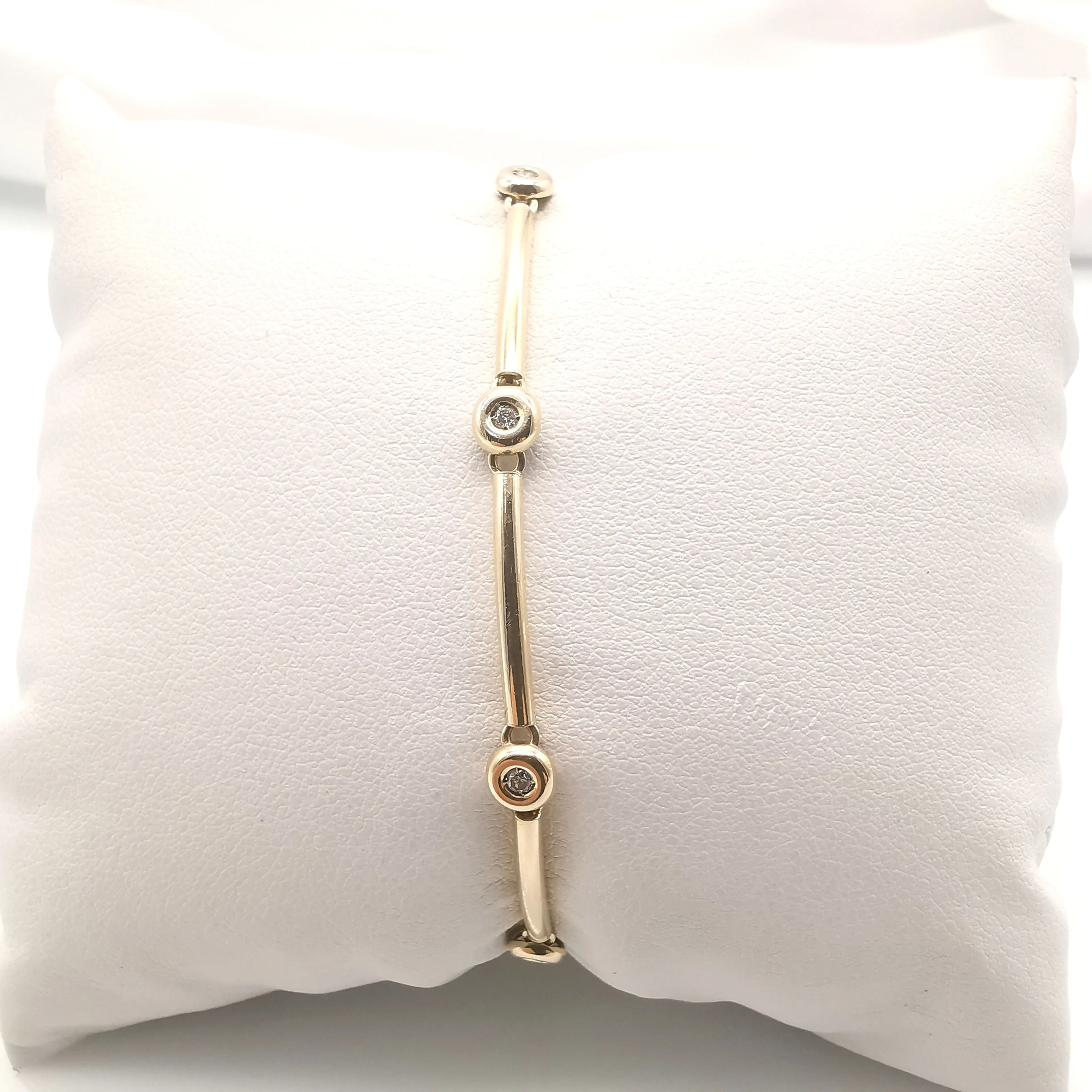 Bracelet Or jaune Diamants sold by 58 Facettes product image thumbnail 4