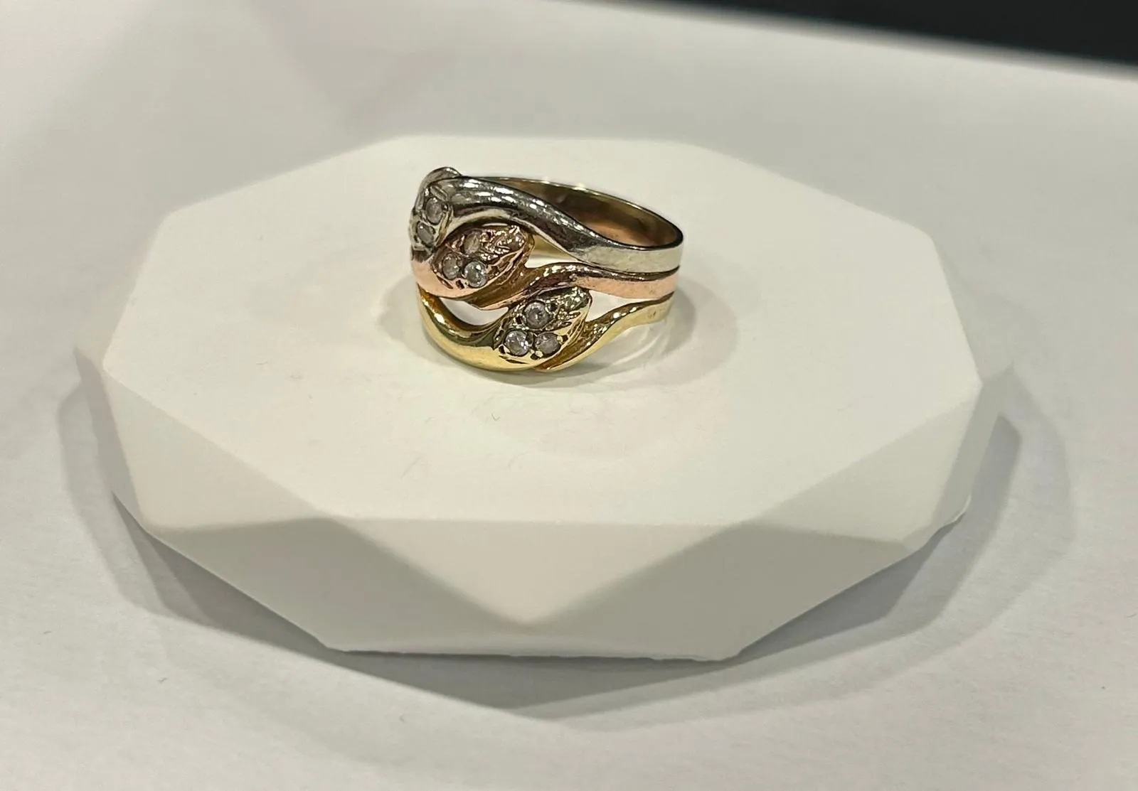 Bagues serpents les 3 ors quartz sold by 58 Facettes product image thumbnail 4