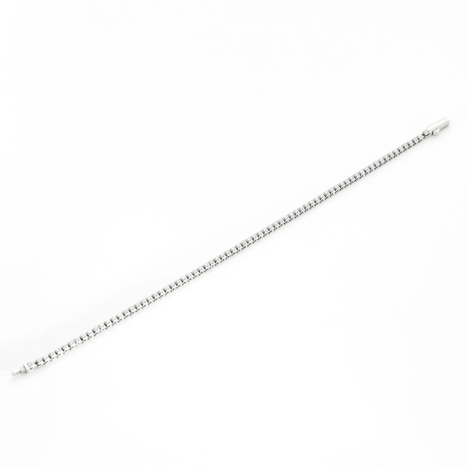 MAUBOUSSIN - Bracelet Tu es ma rivière d'amour or gris diamants sold by 58 Facettes product image thumbnail 3