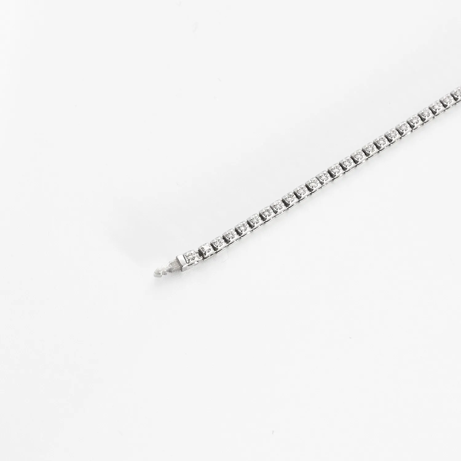 MAUBOUSSIN - Bracelet Tu es ma rivière d'amour or gris diamants sold by 58 Facettes product image thumbnail 4