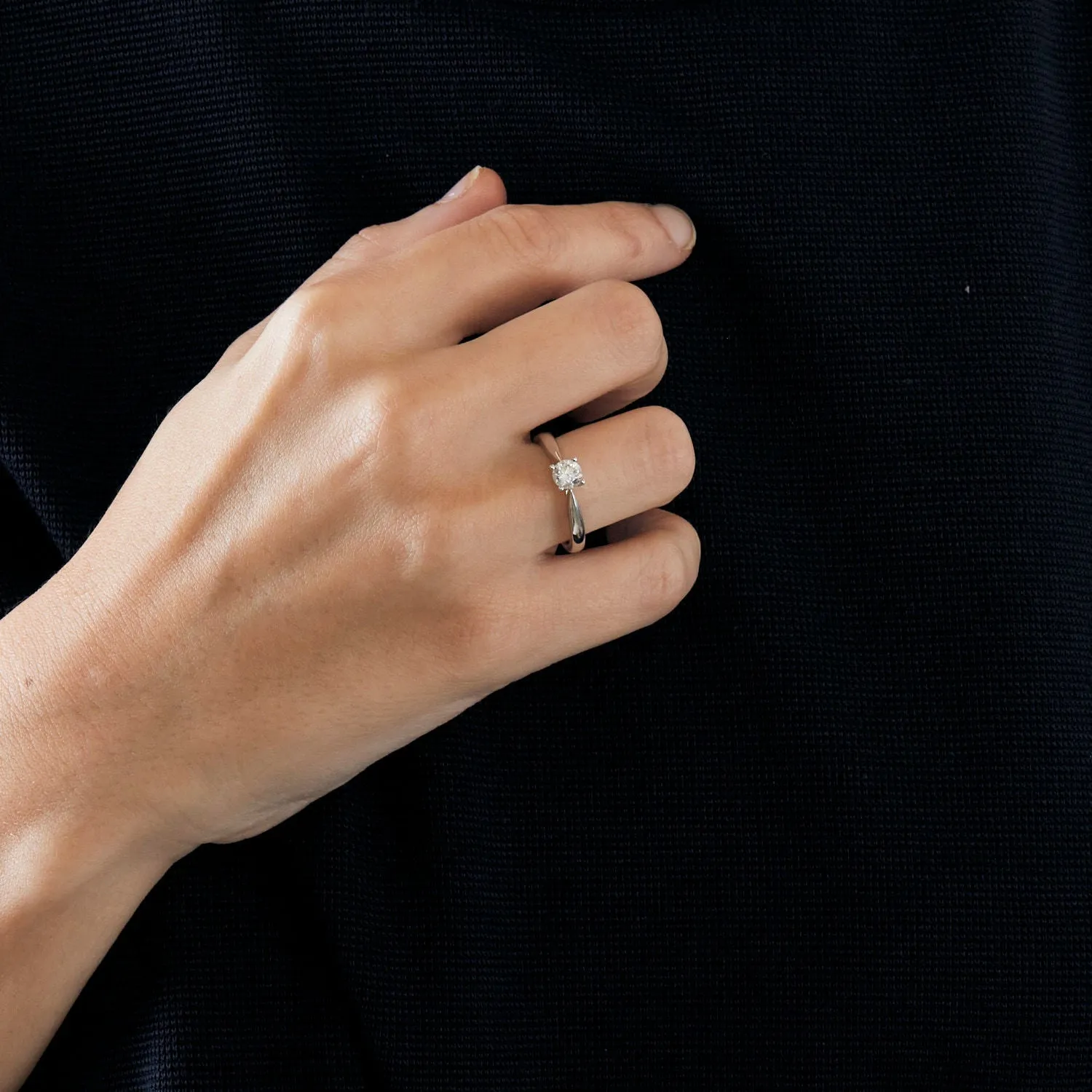 Solitaire or blanc diamant sold by 58 Facettes product image thumbnail 2