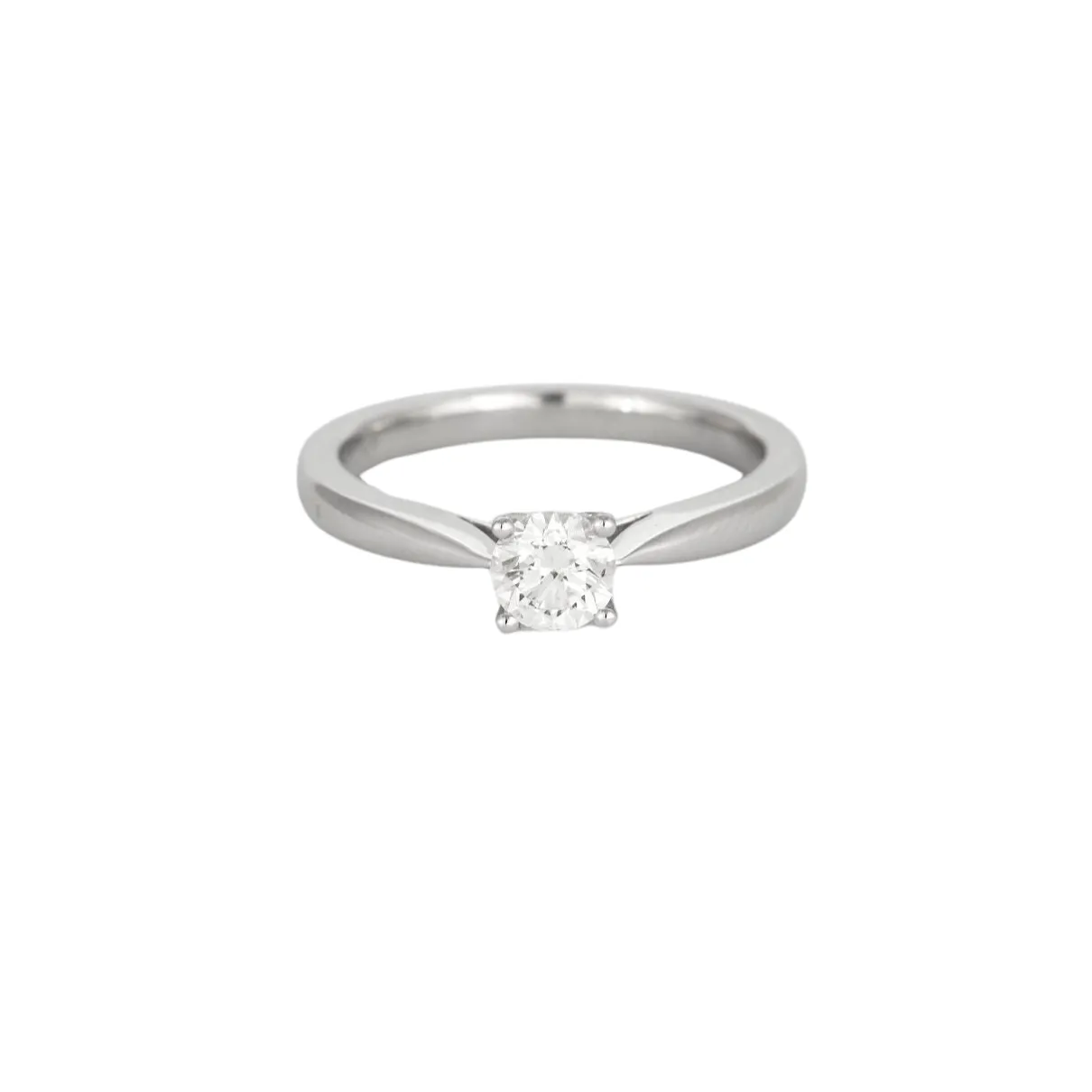 Solitaire or blanc diamant sold by 58 Facettes