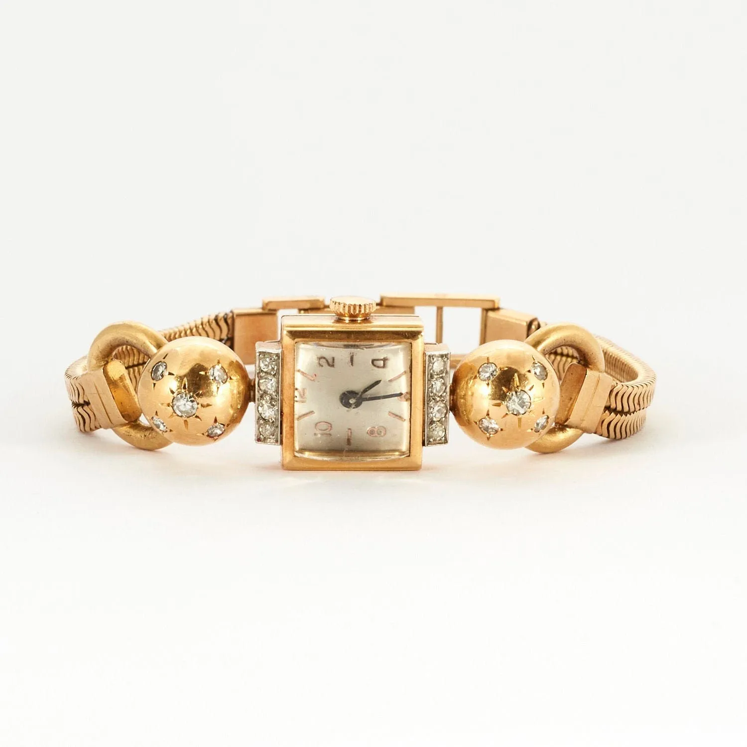 Montre or jaune diamants sold by 58 Facettes product image thumbnail 4