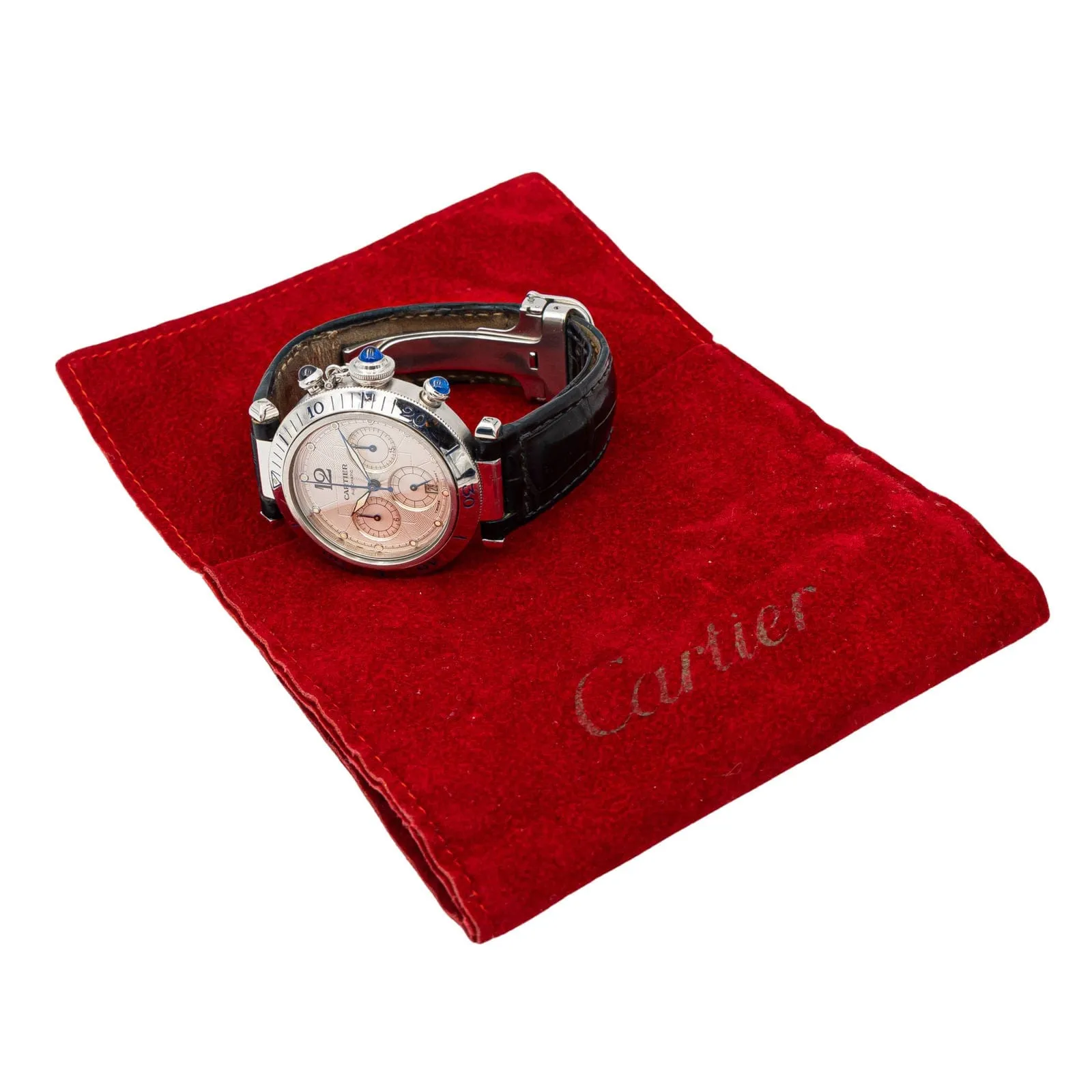 Cartier Montre Pasha Acier sold by 58 Facettes product image thumbnail 3