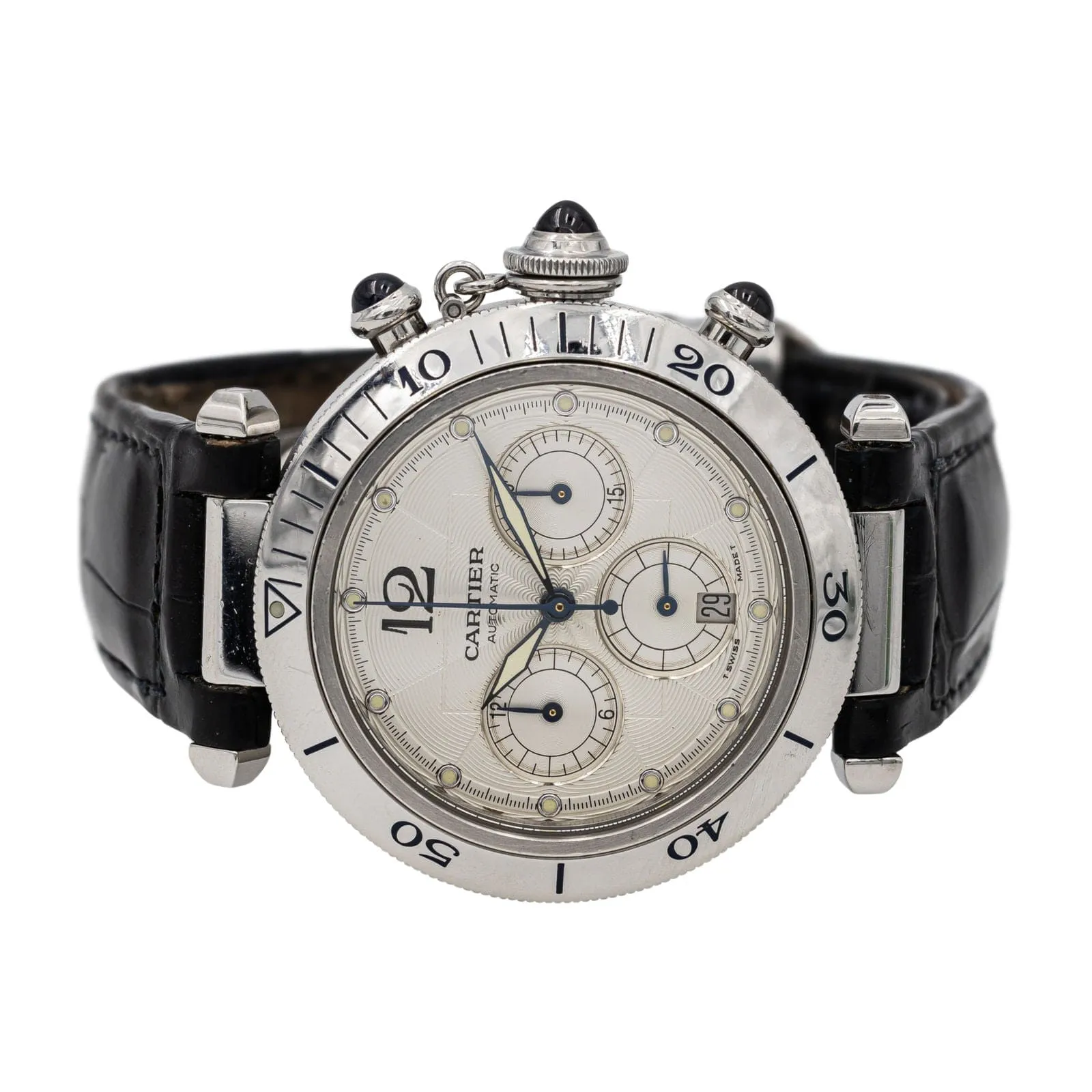 Cartier Montre Pasha Acier sold by 58 Facettes product image thumbnail 4