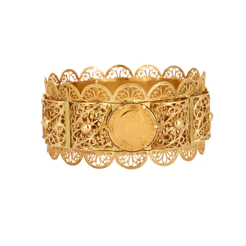 Bracelet or jaune made by 58 Facettes