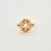 Bague or jaune diamants sold by 58 Facettes