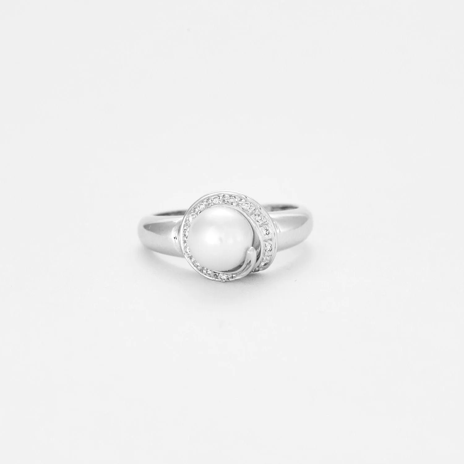 Bague Diamant et Perle sold by 58 Facettes product image thumbnail 2
