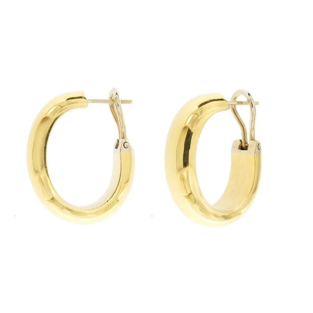 Boucles d'oreilles créoles bombées sold by 58 Facettes product image thumbnail 4