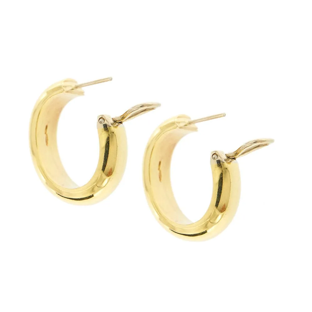 Boucles d'oreilles créoles bombées sold by 58 Facettes product image thumbnail 5