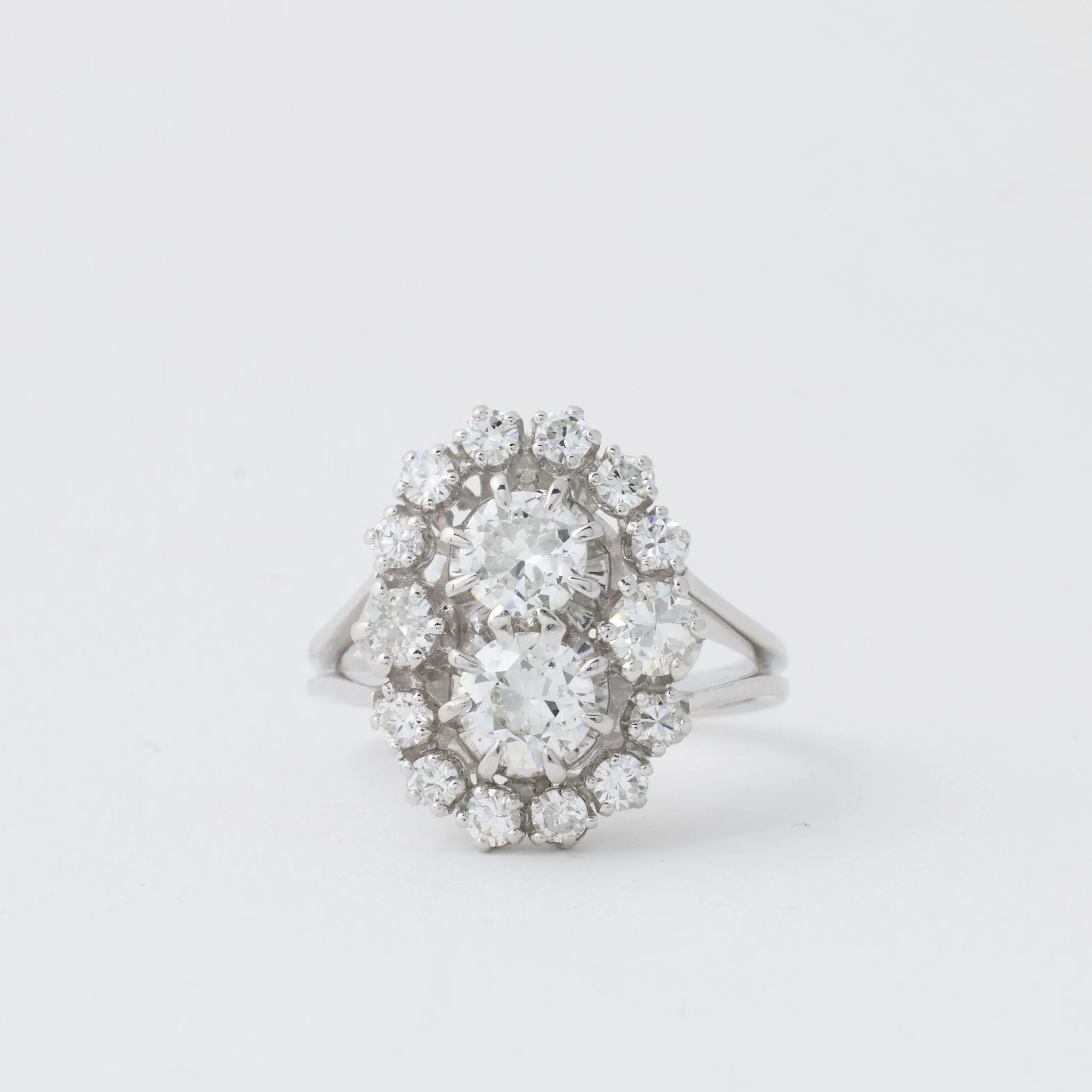 Bague diamants sold by 58 Facettes product image thumbnail 2