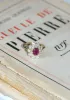 Bague marguerite rubis entourage diamants sold by 58 Facettes