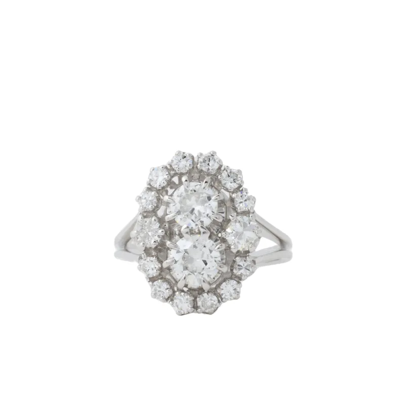 Bague diamants sold by 58 Facettes