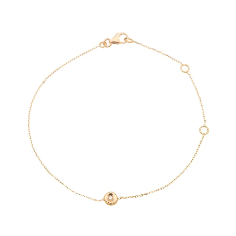 Bracelet Or rose Diamant sold by 58 Facettes