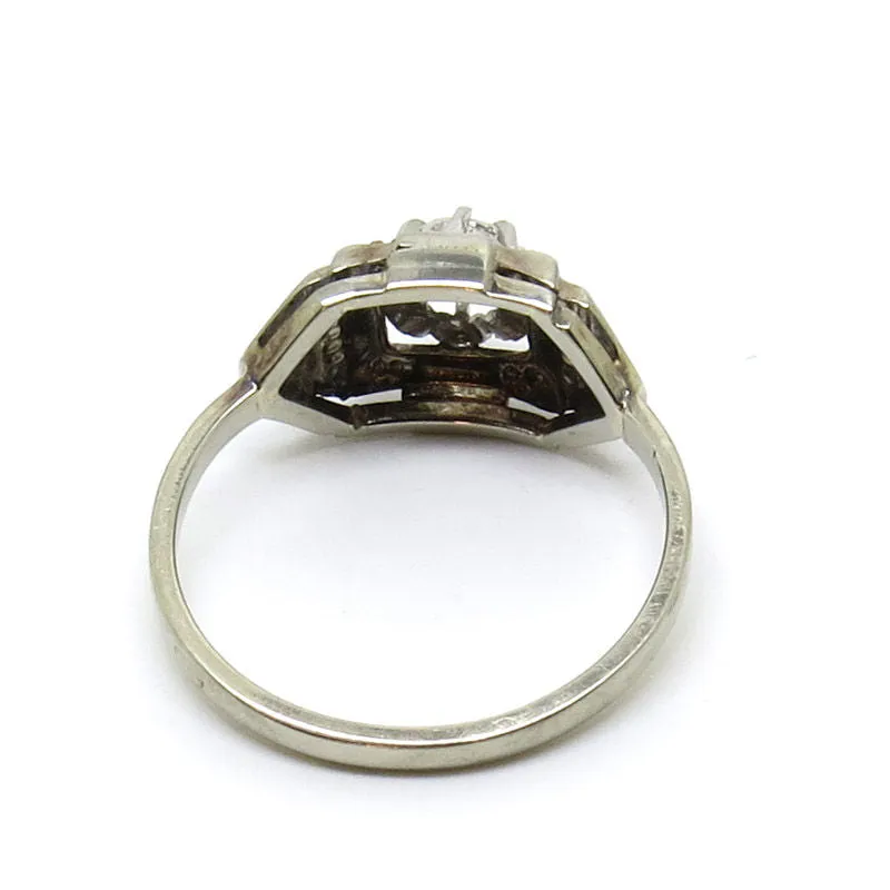 Bague en or blanc et diamant sold by 58 Facettes product image thumbnail 4