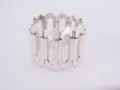 vintage bracelet HERMES ondine t 16 cm en argent massif 925 sold by 58 Facettes