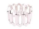 vintage bracelet HERMES ondine t 16 cm en argent massif 925 sold by 58 Facettes